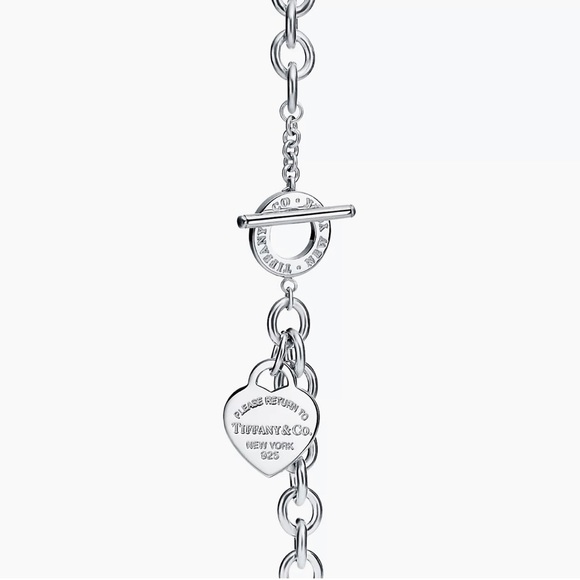 Tiffany heart tag toggle bracelet - Picture 2 of 6